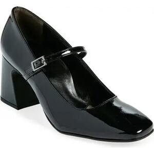 Paul Green Black patent leather Zoe Mary Jane Pump UK 4.5 / US 7